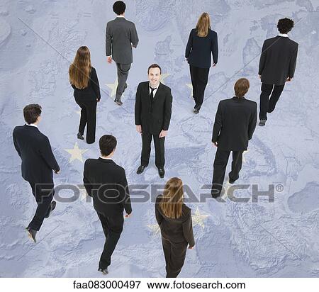 Nonconformist businessman distinguishes himself from associates View Large Photo Image Stock Photo - Nonconformist businessman distinguishes himself from associates. Fotosearch