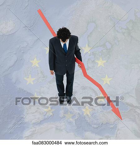 Picture - The European Union experiences economic recession. Fotosearch
