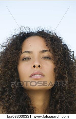Young woman, portrait View Large Photo Image Stock Image - Young woman, portrait. Fotosearch
