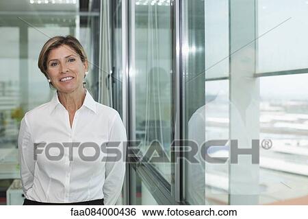 Stock Photograph - Mature businesswoman, portrait. Fotosearch