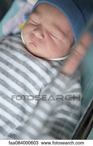 Newborn baby sleeping View Large Photo Image Stock Image - Newborn baby sleeping. Fotosearch