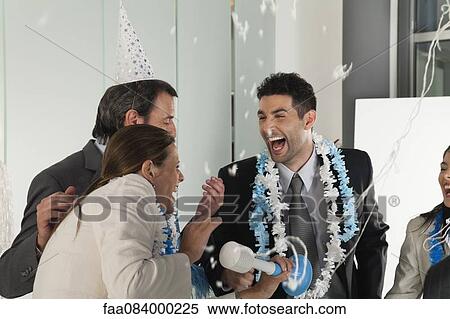 Office celebration View Large Photo Image Stock Photography - Office celebration. Fotosearch