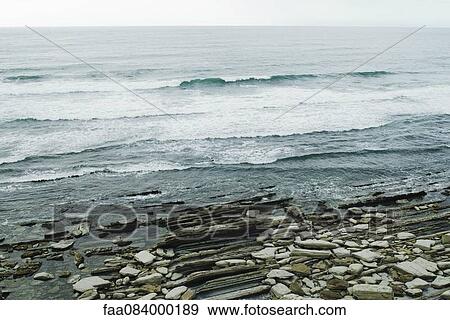 Rocky shores Ciboure, France View Large Photo Image Stock Photo - Rocky shores Ciboure, France. Fotosearch