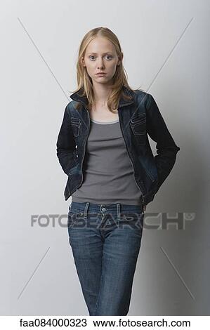 Young woman, portrait View Large Photo Image Stock Image - Young woman, portrait. Fotosearch
