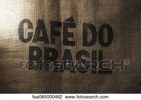 Burlap Brazilian coffee bag, close-up View Large Photo Image Stock Image - Burlap Brazilian coffee bag, close-up. Fotosearch