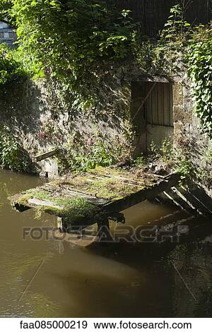 Stock Photo - Overgrown dock. Fotosearch