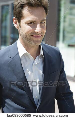 Stock Photography - Businessman, portrait. Fotosearch