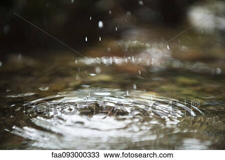 Drops splashing on water's surface View Large Photo Image Stock Image - Drops splashing on water's surface. Fotosearch