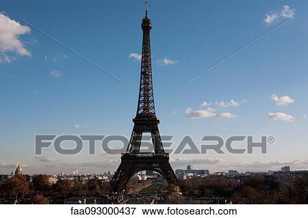 Eiffel Tower, Paris, France View Large Photo Image Stock Photo - Eiffel Tower, Paris, France. Fotosearch