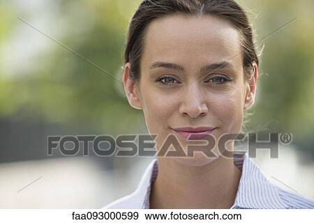 Mid-adult woman, portrait View Large Photo Image Stock Photo - Mid-adult woman, portrait. Fotosearch
