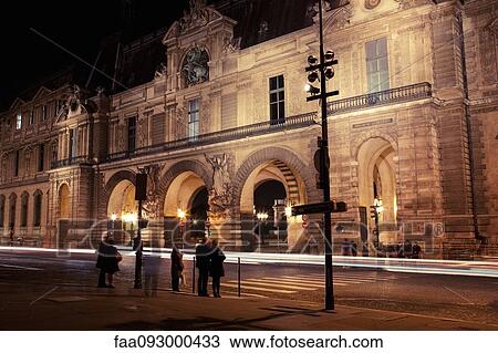 Stock Image - Pavillon de Lesdiguieres, The Louvre, Paris, France. Fotosearch