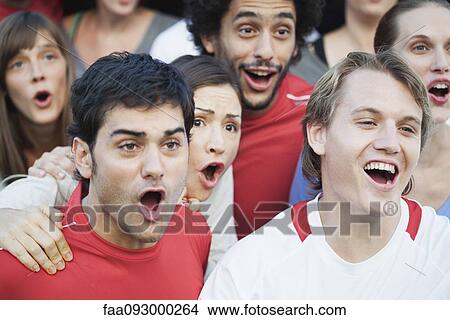 Spectators at sports match View Large Photo Image Picture - Spectators at sports match. Fotosearch