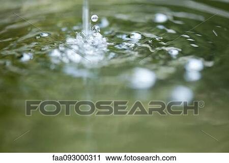 Stock Image - Water splashing. Fotosearch