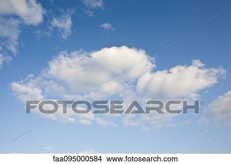 Clouds in blue sky View Large Photo Image Picture - Clouds in blue sky. Fotosearch