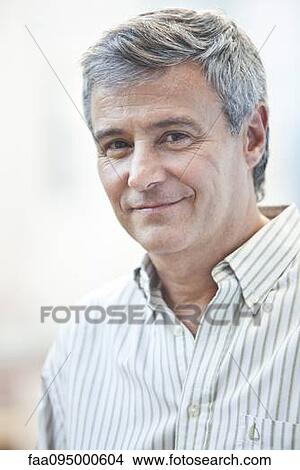 Mature man, portrait View Large Photo Image Picture - Mature man, portrait. Fotosearch