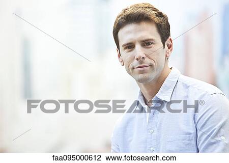 Mid-adult man, portrait View Large Photo Image Stock Image - Mid-adult man, portrait. Fotosearch