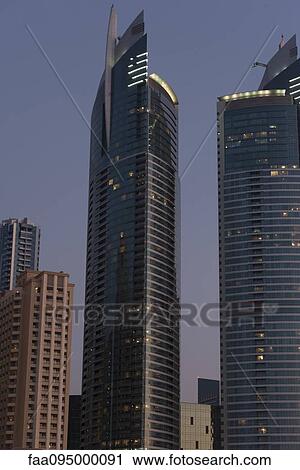 Stock Image - Modern skyscrapers. Fotosearch