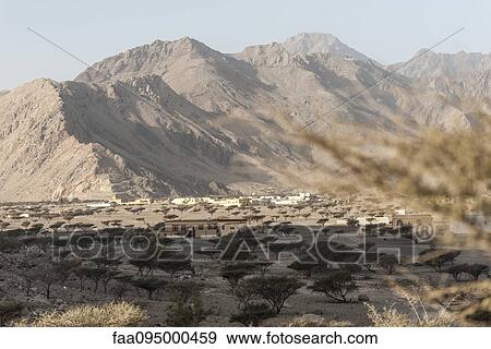 Mountains in arid landscape, Dubai, United Arab Emirates View Large Photo Image Stock Photo - Mountains in arid landscape, Dubai, United Arab Emirates. Fotosearch