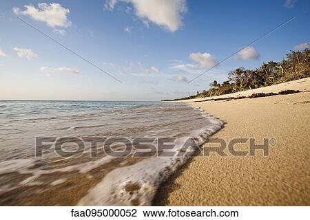 Tranquil beach scene View Large Photo Image Stock Image - Tranquil beach scene. Fotosearch