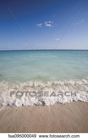 Tranquil beach View Large Photo Image Stock Photo - Tranquil beach. Fotosearch