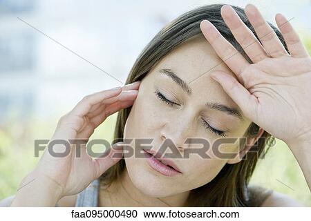 Woman in discomfort View Large Photo Image Stock Image - Woman in discomfort. Fotosearch