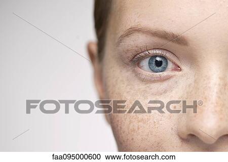 Young woman, close-up portrait View Large Photo Image Stock Image - Young woman, close-up portrait. Fotosearch