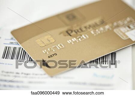 Close-up of credit card View Large Photo Image Stock Photo - Close-up of credit card. Fotosearch