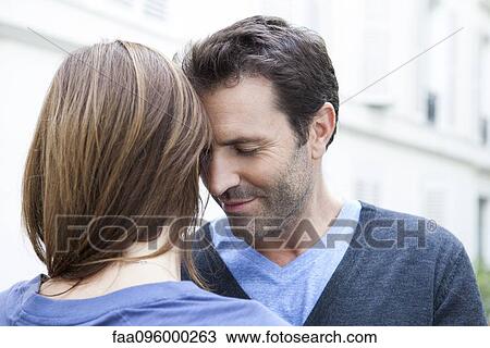 Stock Image - Couple embracing. Fotosearch