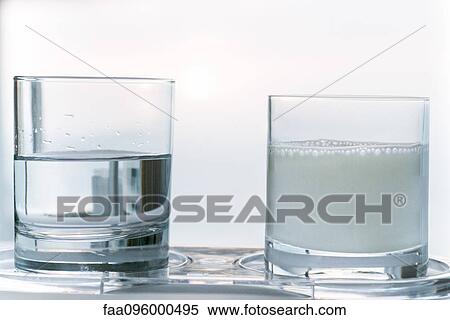 Glasses of water and milk View Large Photo Image Stock Photography - Glasses of water and milk. Fotosearch