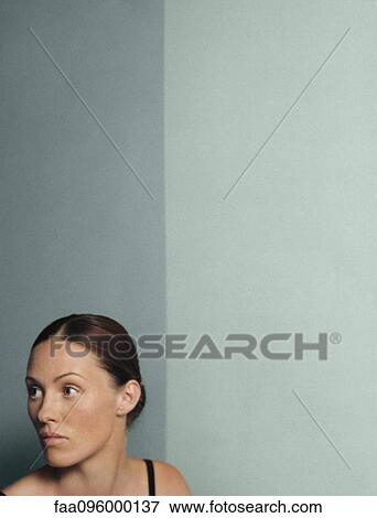 Woman looking away, portrait View Large Photo Image Stock Photo - Woman looking away, portrait. Fotosearch