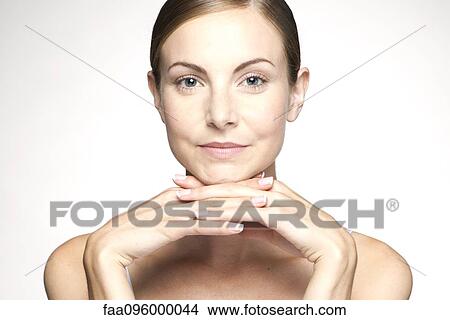 Picture - Young woman, portrait. Fotosearch