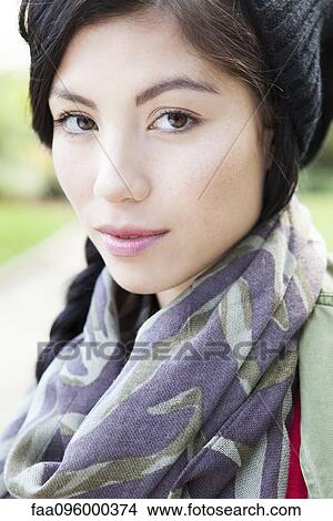 Picture - Young woman, portrait. Fotosearch