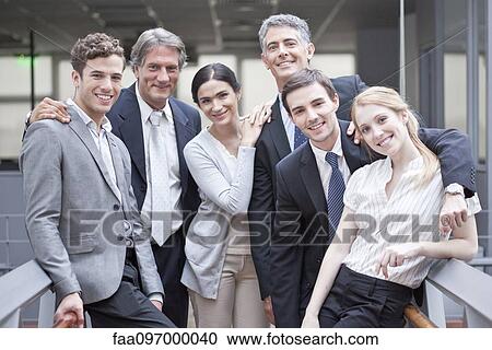 Business executive team, portrait View Large Photo Image Stock Image - Business executive team, portrait. Fotosearch
