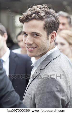 Stock Photo - Businessman, portrait. Fotosearch