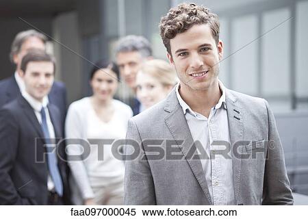 Stock Photography - Businessman, portrait. Fotosearch