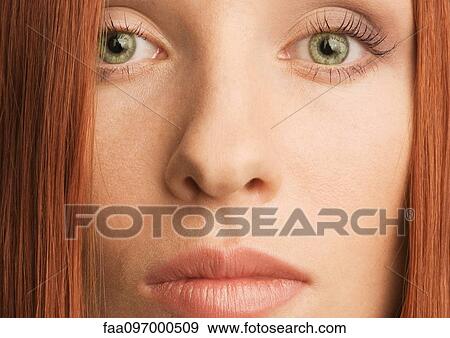 Woman's face, portrait View Large Photo Image Stock Photo - Woman's face, portrait. Fotosearch