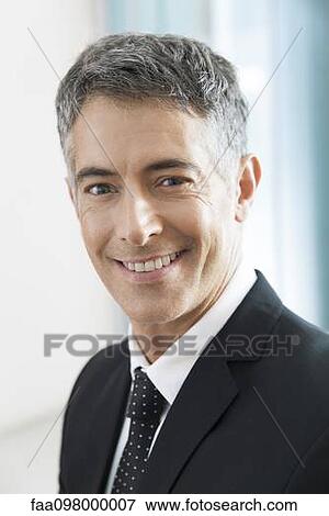 Stock Photo - Businessman, portrait. Fotosearch