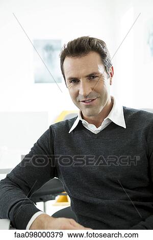 Stock Photo - Businessman, portrait. Fotosearch