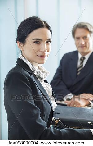 Picture - Businesswoman, portrait. Fotosearch