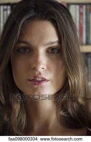 Picture - Woman, portrait. Fotosearch