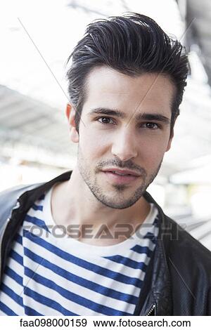 Young man, portrait View Large Photo Image Stock Photo - Young man, portrait. Fotosearch
