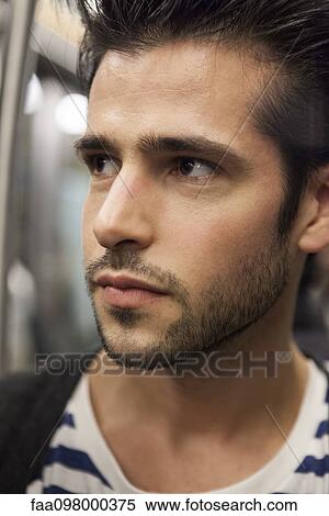Stock Photography - Young man, portrait. Fotosearch