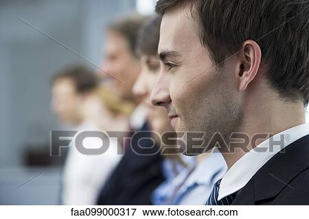 Stock Photo - Businessman with positive outlook. Fotosearch