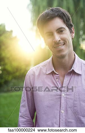 Picture - Man, portrait. Fotosearch
