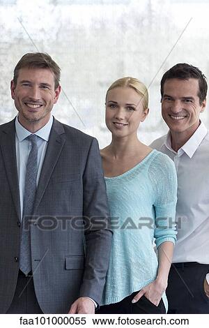 "Team of business professionals, portrait" View Large Photo Image Stock Photography - "Team of business professionals, portrait". Fotosearch