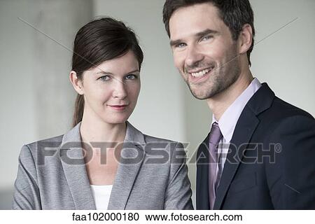 "Business associates, portrait" View Large Photo Image Stock Image - "Business associates, portrait". Fotosearch
