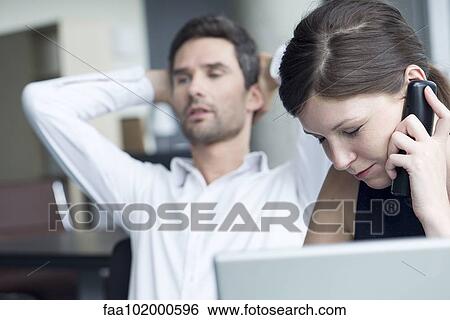 Businesswoman receiving bad news over the phone View Large Photo Image Stock Photograph - Businesswoman receiving bad news over the phone. Fotosearch