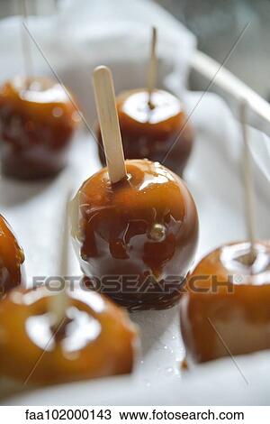 Caramel apples View Large Photo Image Stock Image - Caramel apples. Fotosearch