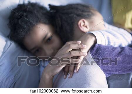 Stock Image - Children embracing. Fotosearch