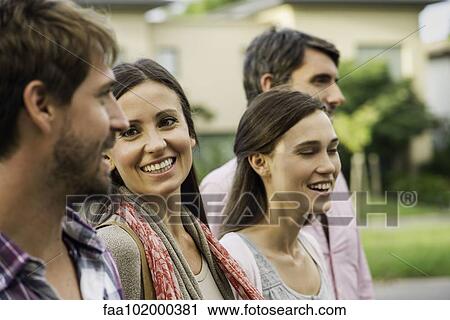 Couples spending time together View Large Photo Image Stock Image - Couples spending time together. Fotosearch